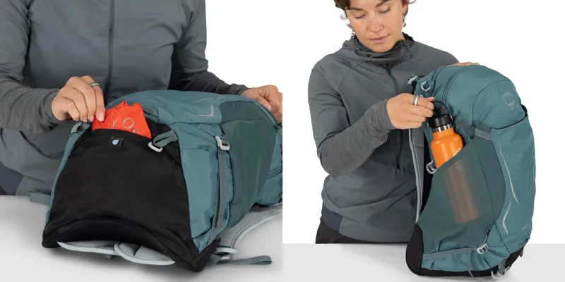 Osprey Hikelite 26 Rucksack - Graphite Purple-5