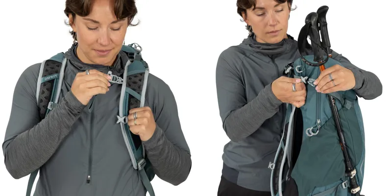 Osprey Hikelite 26 Rucksack - Cascade Blue-8