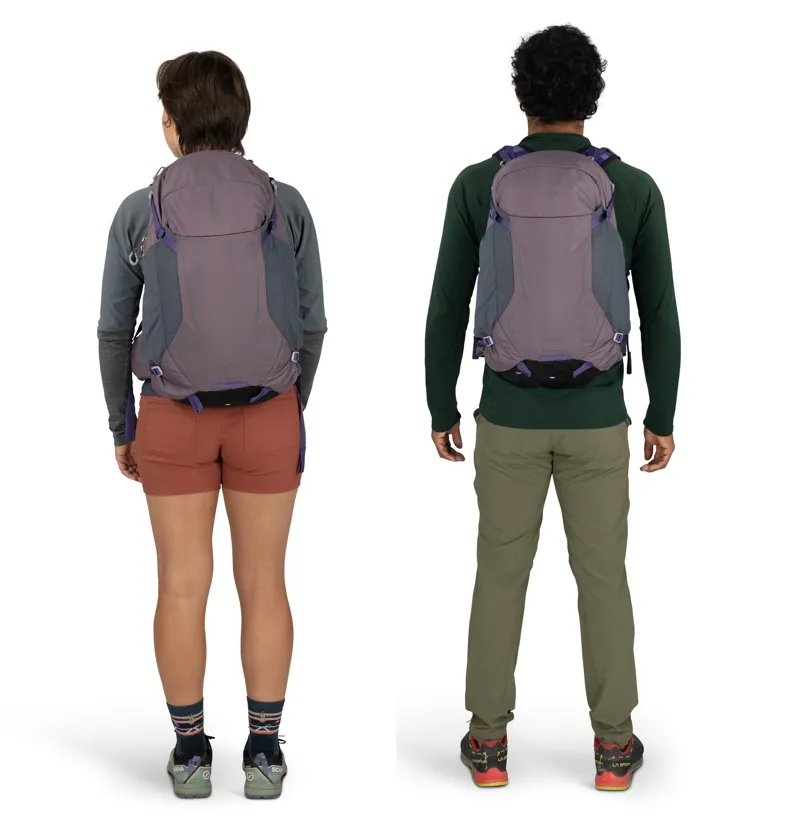 Osprey Hikelite 28 Rucksack - Graphite Purple-13