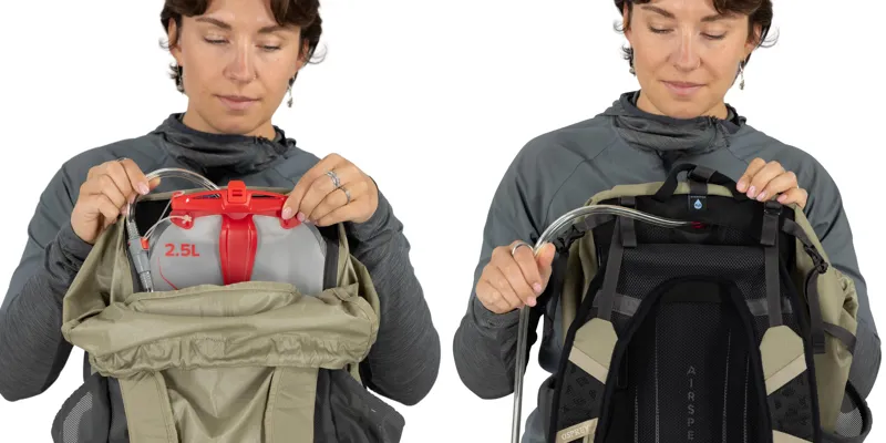 Osprey Hikelite 32 Rucksack - Raven Black-10