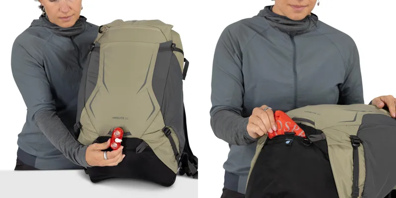 Osprey Hikelite 32 Rucksack - Olive Tan-5