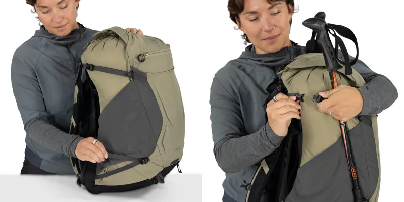 Osprey Hikelite 32 Rucksack - Raven Black-6