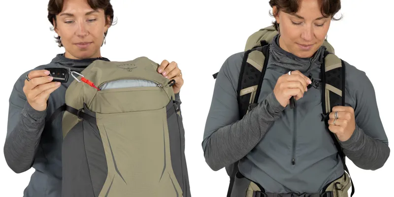 Osprey Hikelite 32 Rucksack - Raven Black-7