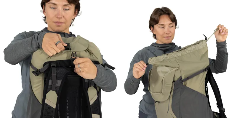 Osprey Hikelite 32 Rucksack - Raven Black-9