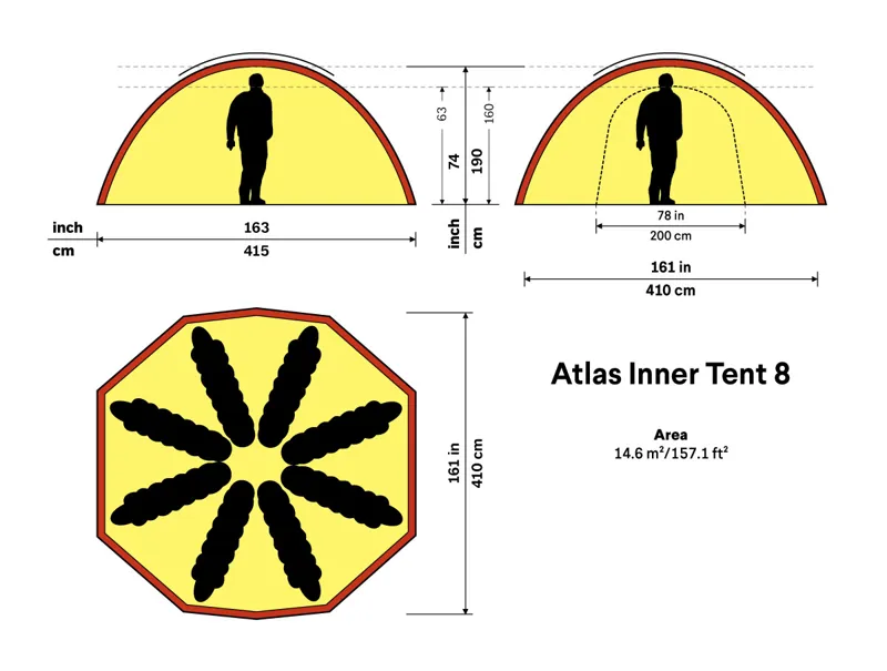 Hilleberg Atlas Inner Tent 8-1