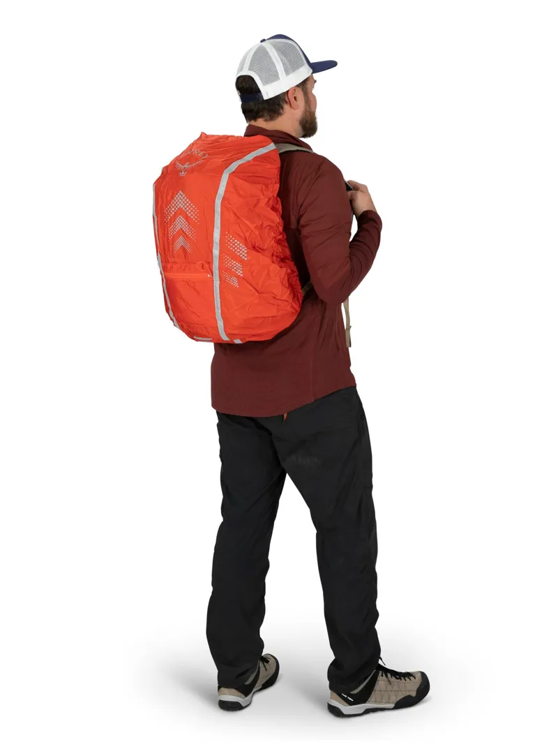 Osprey HiVis Commuter Raincover - Mars Orange - Small-3