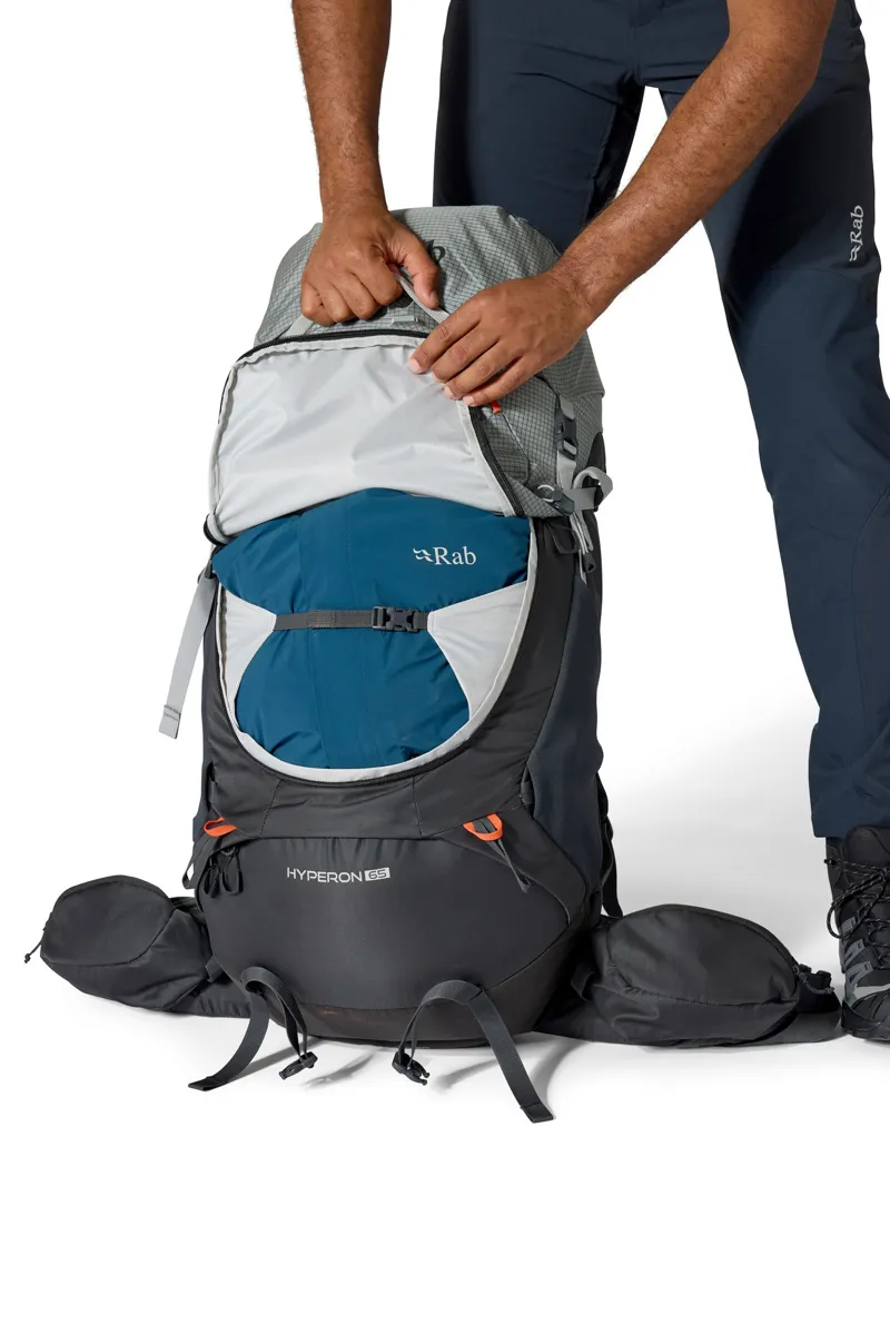 Rab Hyperon 65 Rucksack - Dark Pewter-Anthracite M/L-9