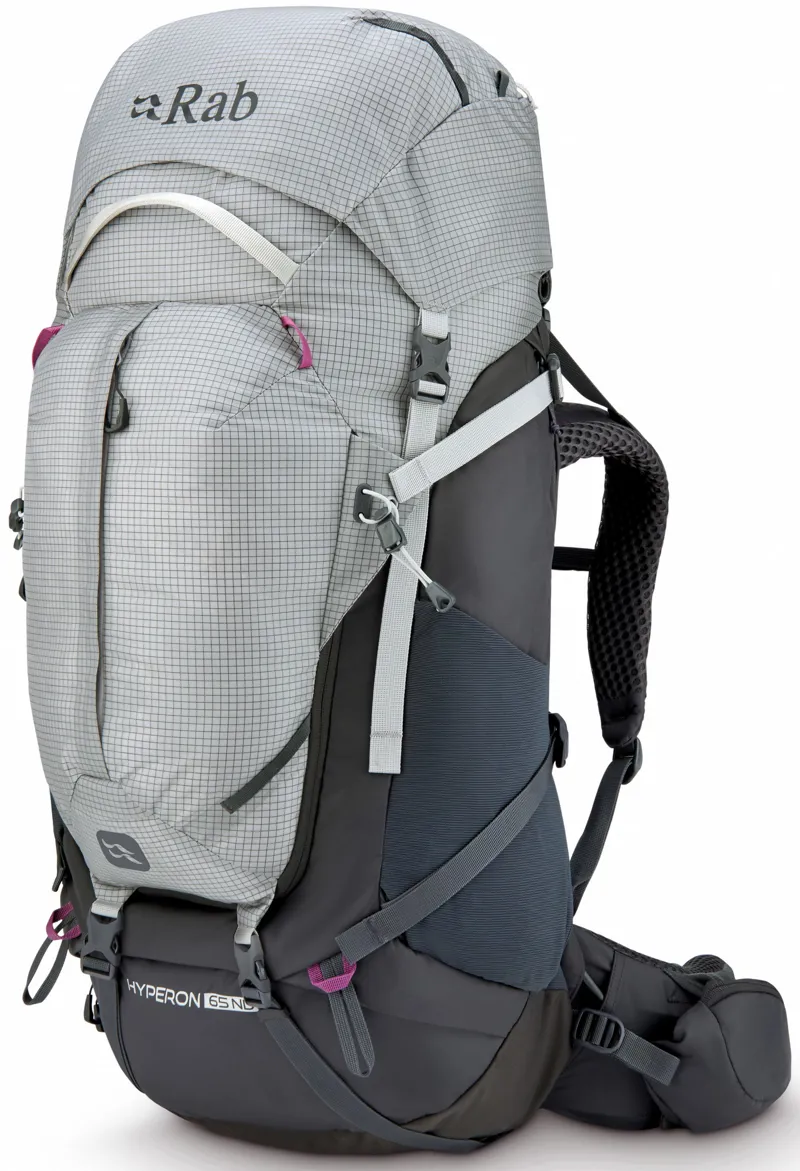 Rab Womens Hyperon 65 ND Rucksack - Dark Pewter-Anthracite - S/M