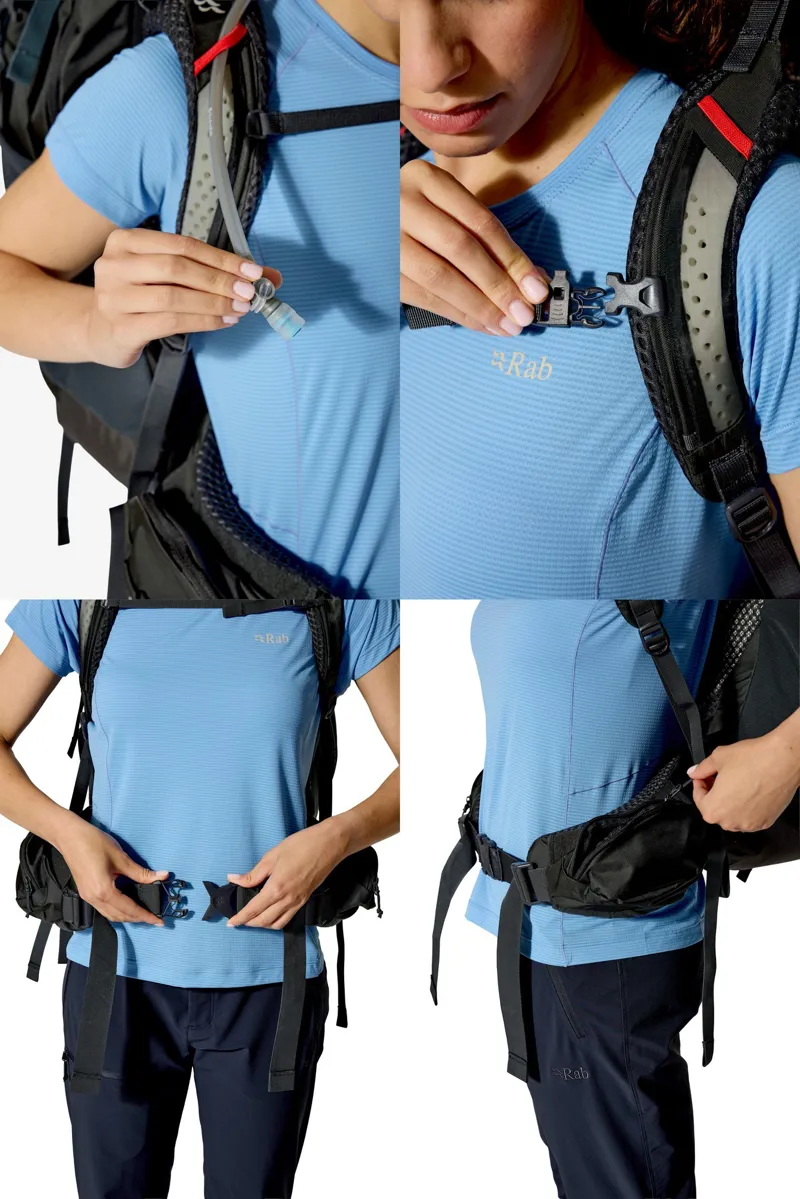 Rab Womens Hyperon 80 ND Rucksack - Orion Blue-Anthracite - S/M-7