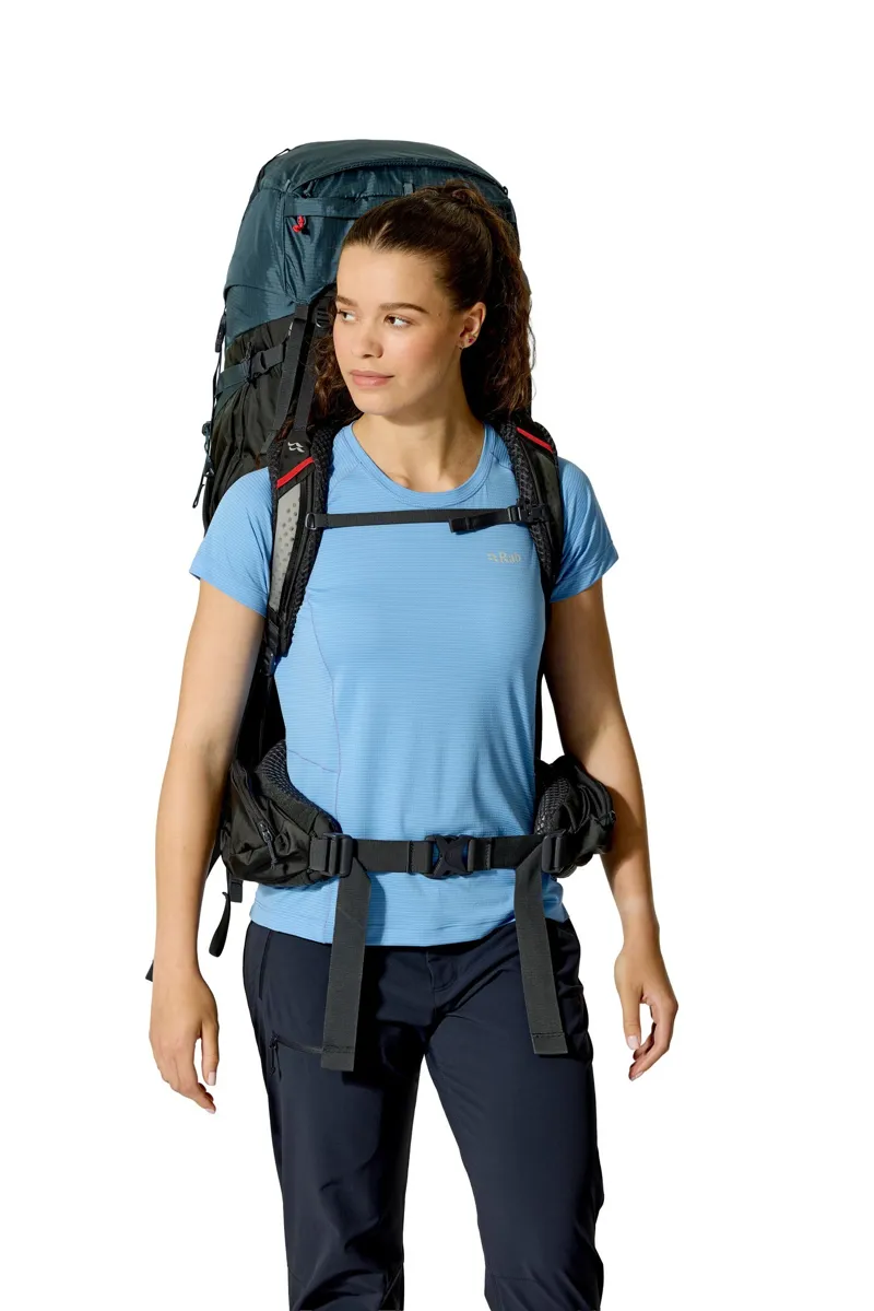 Rab Womens Hyperon 80 ND Rucksack - Orion Blue-Anthracite - S/M-1