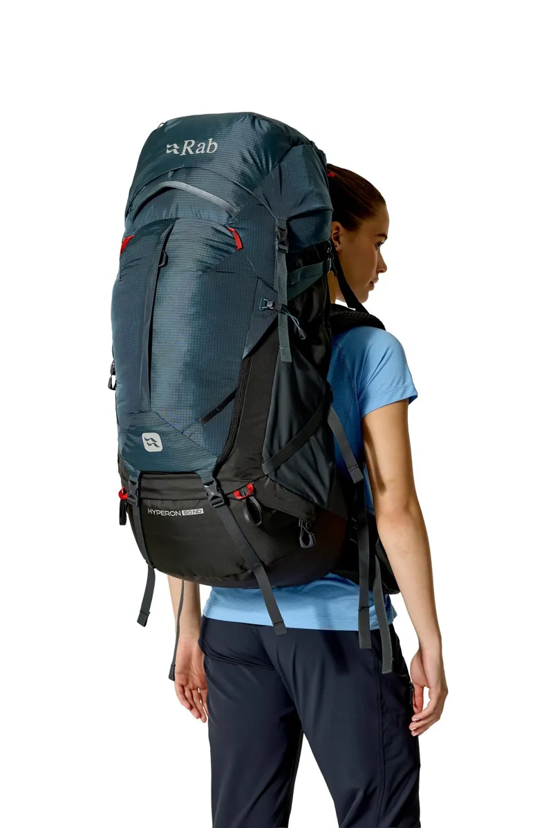 Rab Womens Hyperon 80 ND Rucksack - Orion Blue-Anthracite - S/M-3