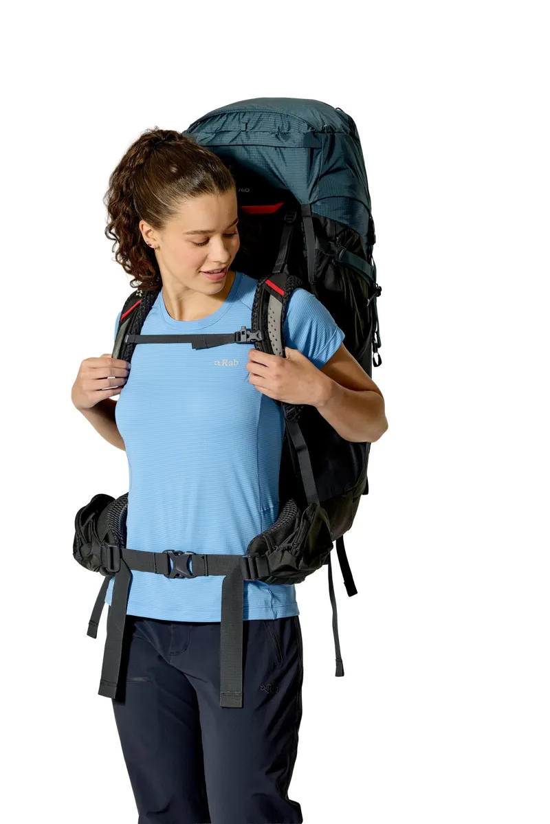 Rab Womens Hyperon 80 ND Rucksack - Orion Blue-Anthracite - S/M-5