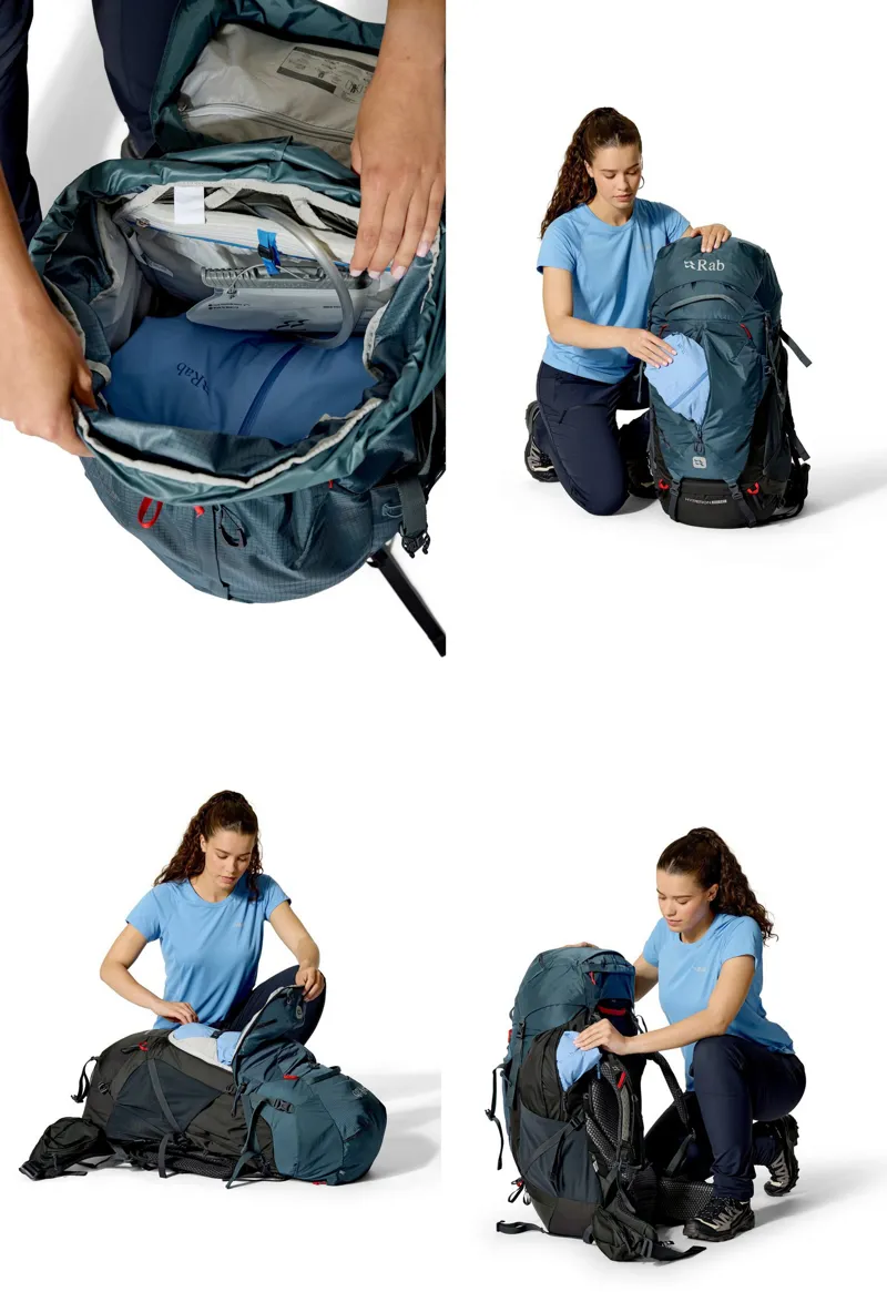 Rab Womens Hyperon 80 ND Rucksack - Orion Blue-Anthracite - S/M-6