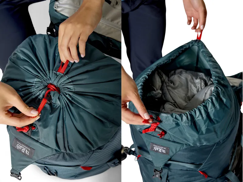 Rab Womens Hyperon 80 ND Rucksack - Orion Blue-Anthracite - S/M-11