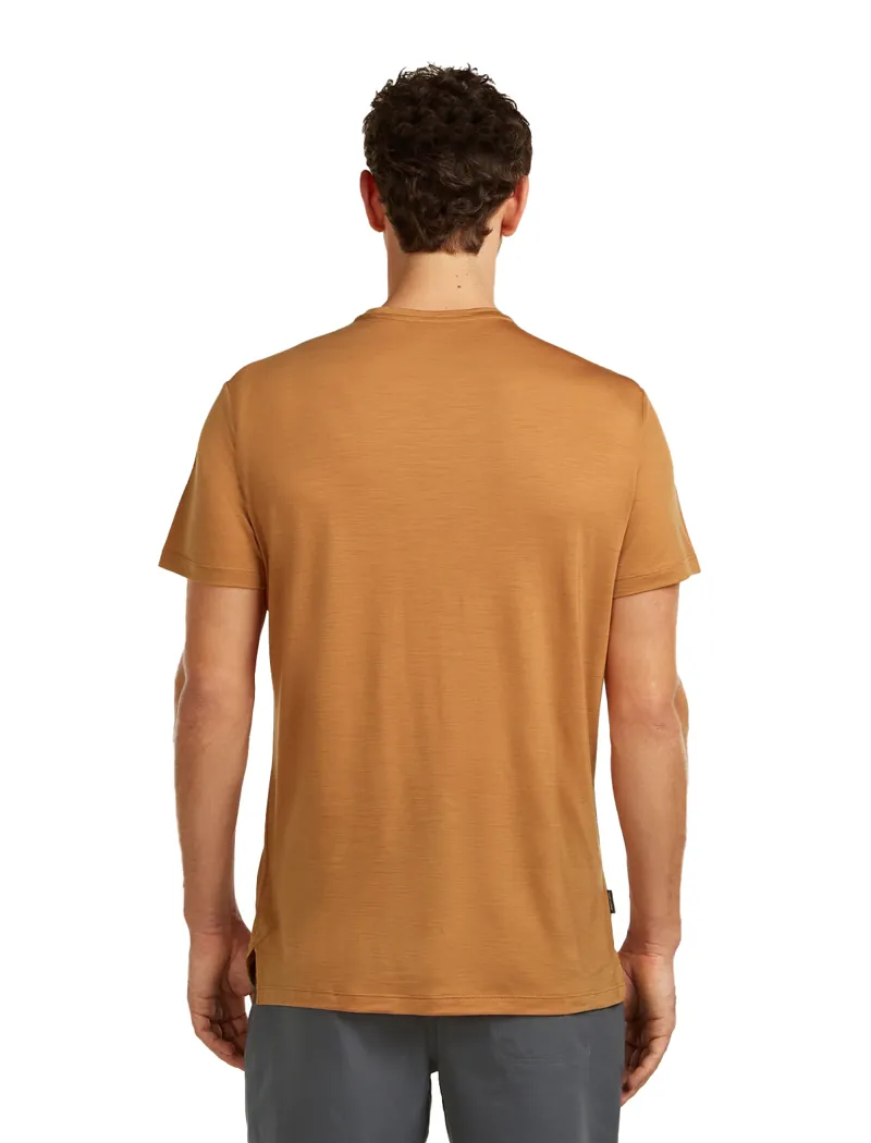 Icebreaker Mens Merino 125 Cool-Lite Sphere III Short Sleeved Tee - Trail-2