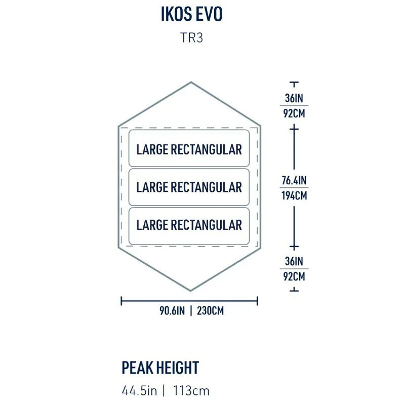 Sea To Summit Ikos Evo TR3 Tent Package-2