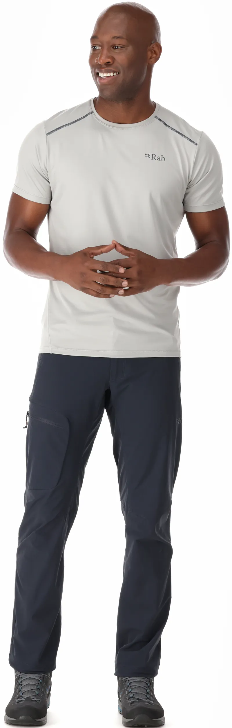 Rab Mens Incline Trousers - Long Leg - Beluga-4