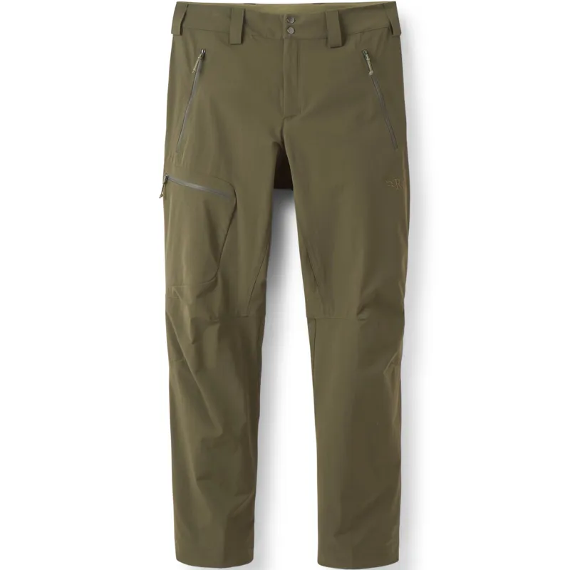 Rab Mens Incline Trousers - Army-Light Khaki