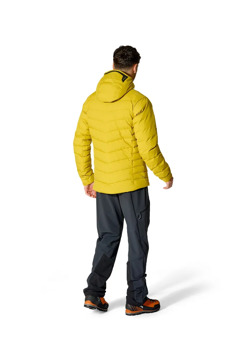 Rab Mens Infinity Windstopper Hoody - Dark Pollen-4