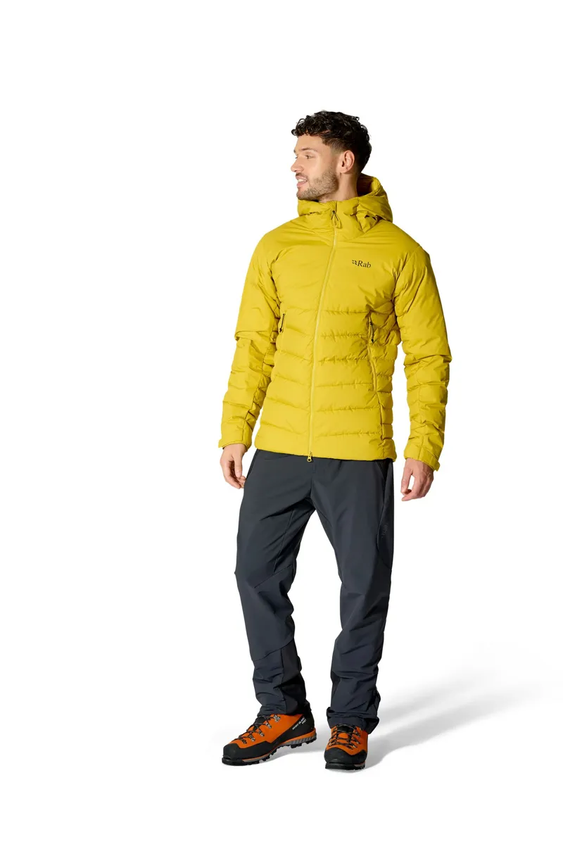 Rab Mens Infinity Windstopper Hoody - Dark Pollen-3