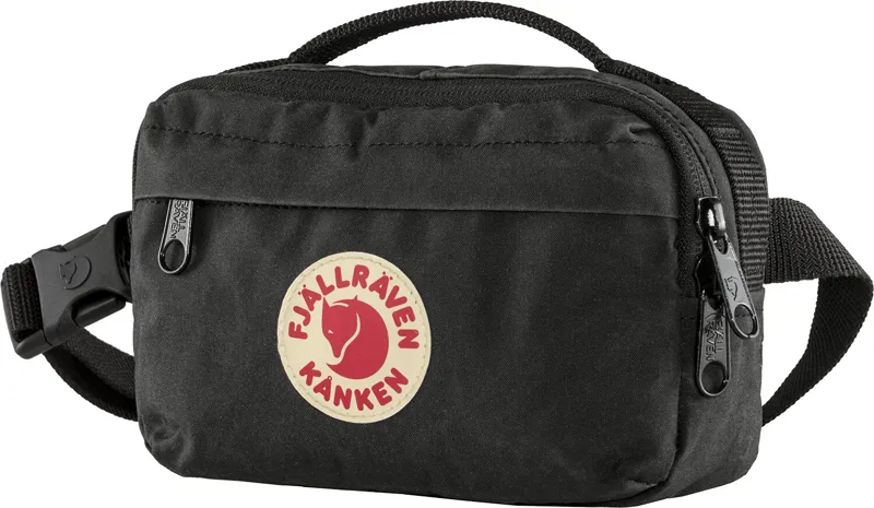 Fjallraven Kanken Hip Pack - Black-2