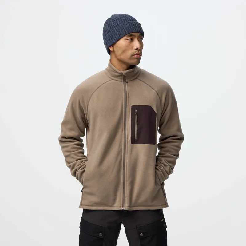 Fjallraven Mens Kaipak Fleece - Laurel Green Deep Forest-2