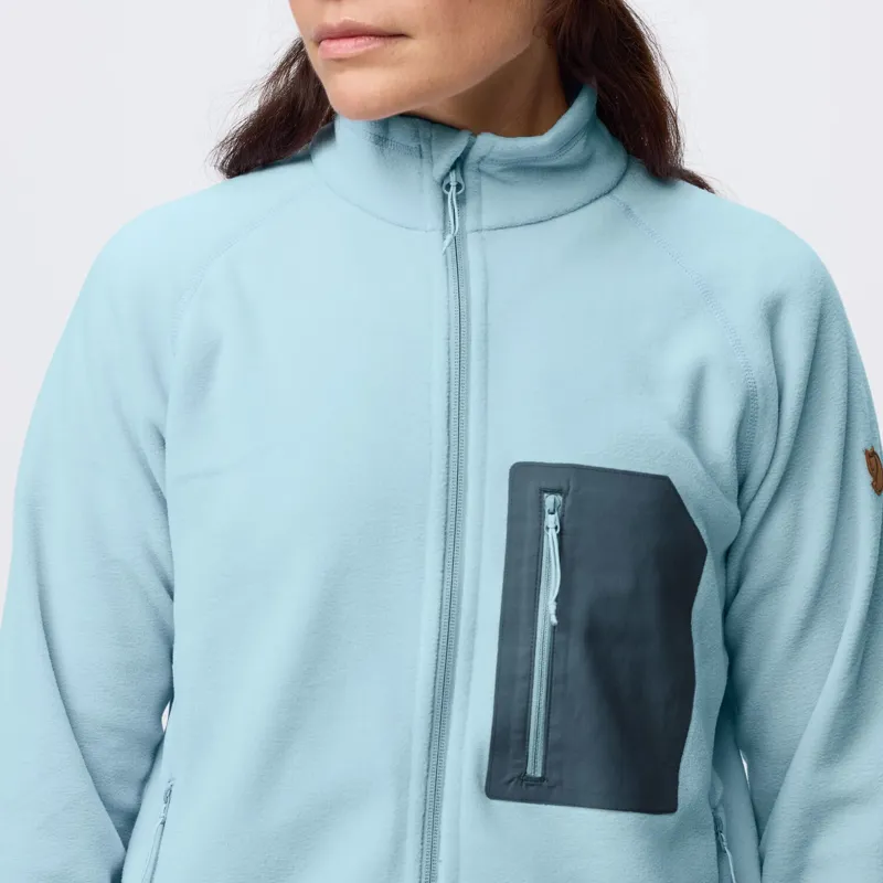 Fjallraven Womens Kaipak Fleece - Black-Black-4