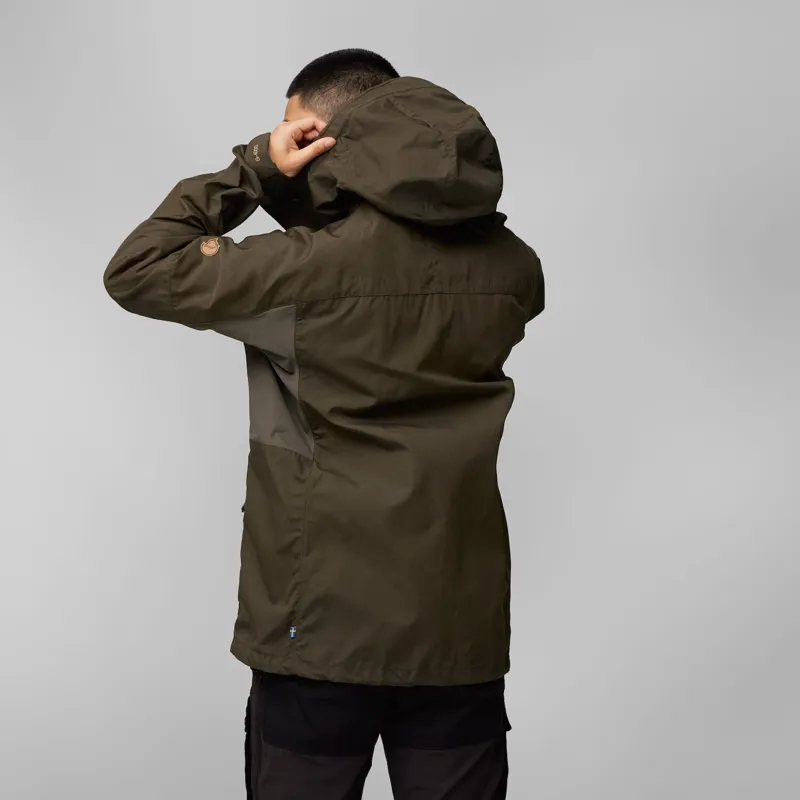 Fjallraven Mens Kaipak Jacket - Dark Olive-4