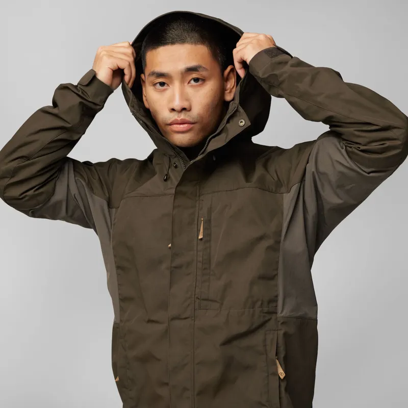 Fjallraven Mens Kaipak Jacket - Dark Olive