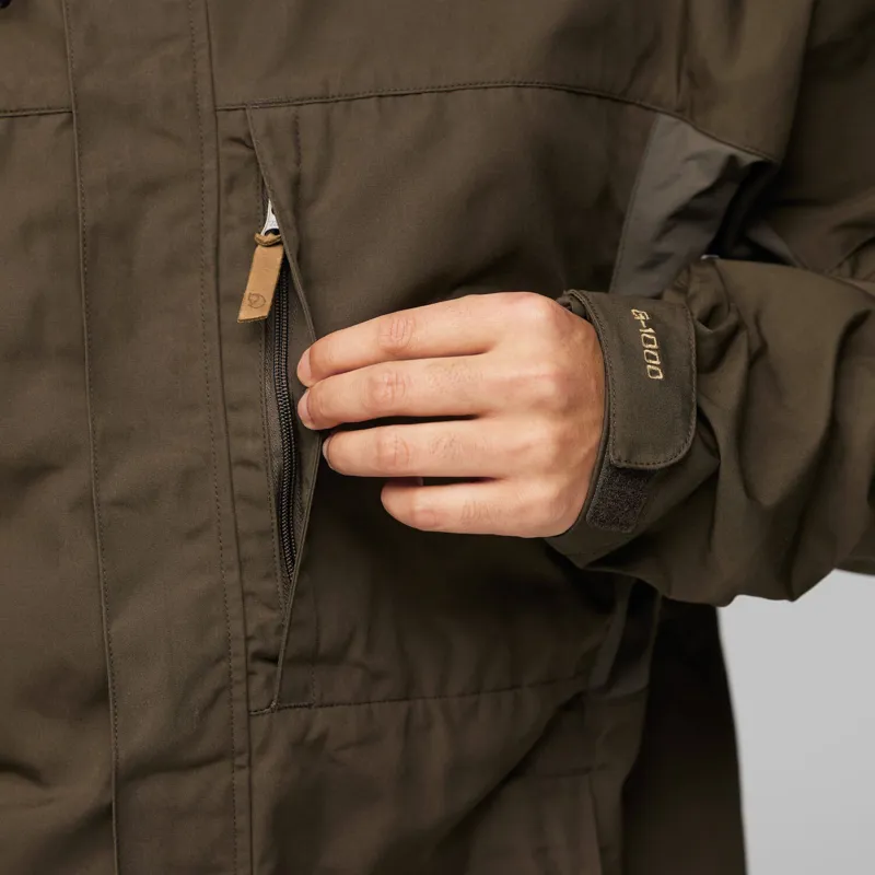 Fjallraven Mens Kaipak Jacket - Dark Olive-9
