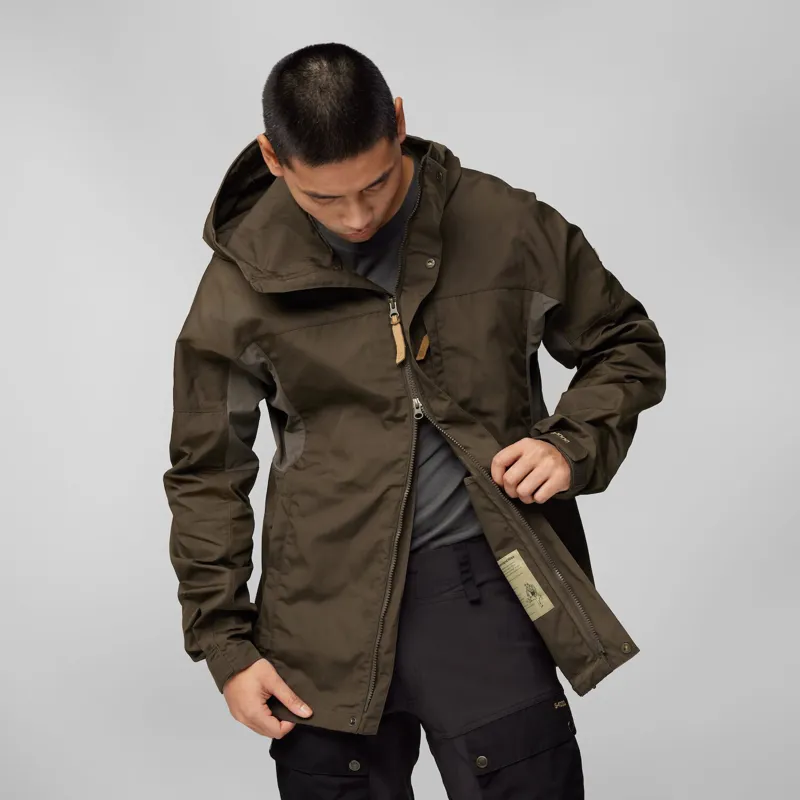 Fjallraven Mens Kaipak Jacket - Dark Olive