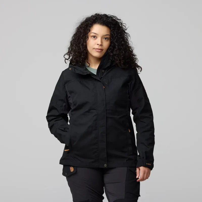Fjallraven Womens Kaipak Jacket - Dark Navy-4