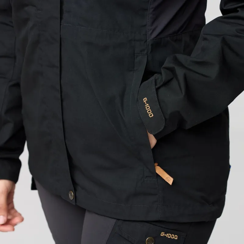Fjallraven Womens Kaipak Jacket - Dark Navy-6