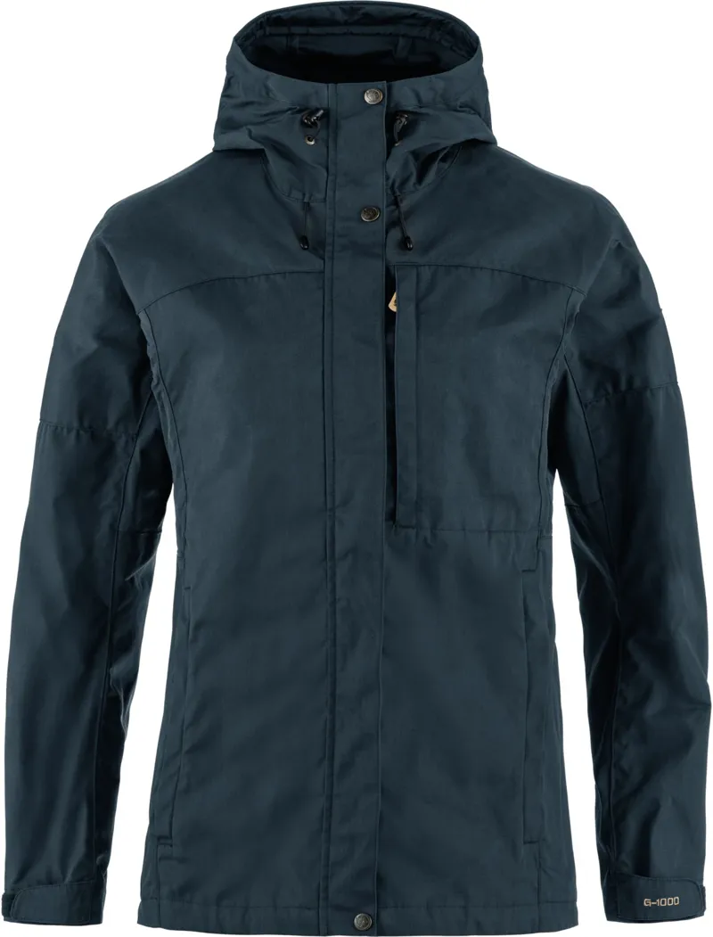 Fjallraven Womens Kaipak Jacket - Dark Navy