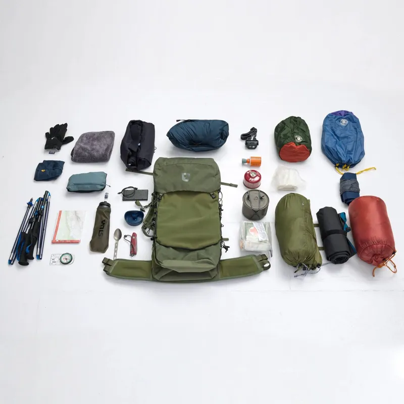 Fjallraven Kajka Xlatt 45 Rucksack - Green-8