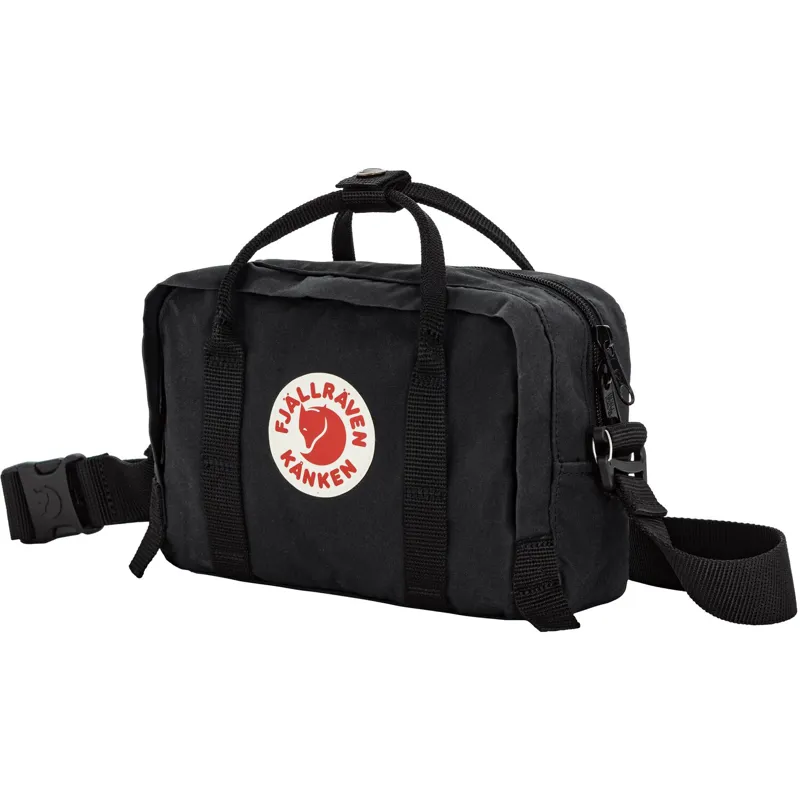 Fjallraven Kanken Crossbody - Black-1