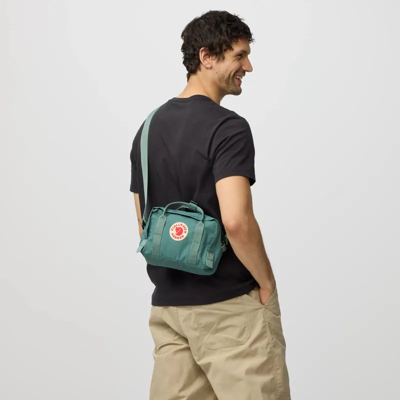 Fjallraven Kanken Crossbody - Black-8