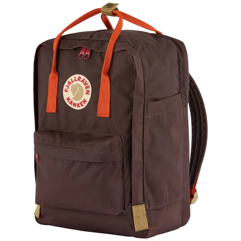 Fjallraven Kånken Koncept Laptop 15 - Black Oak-Rowan Red-1