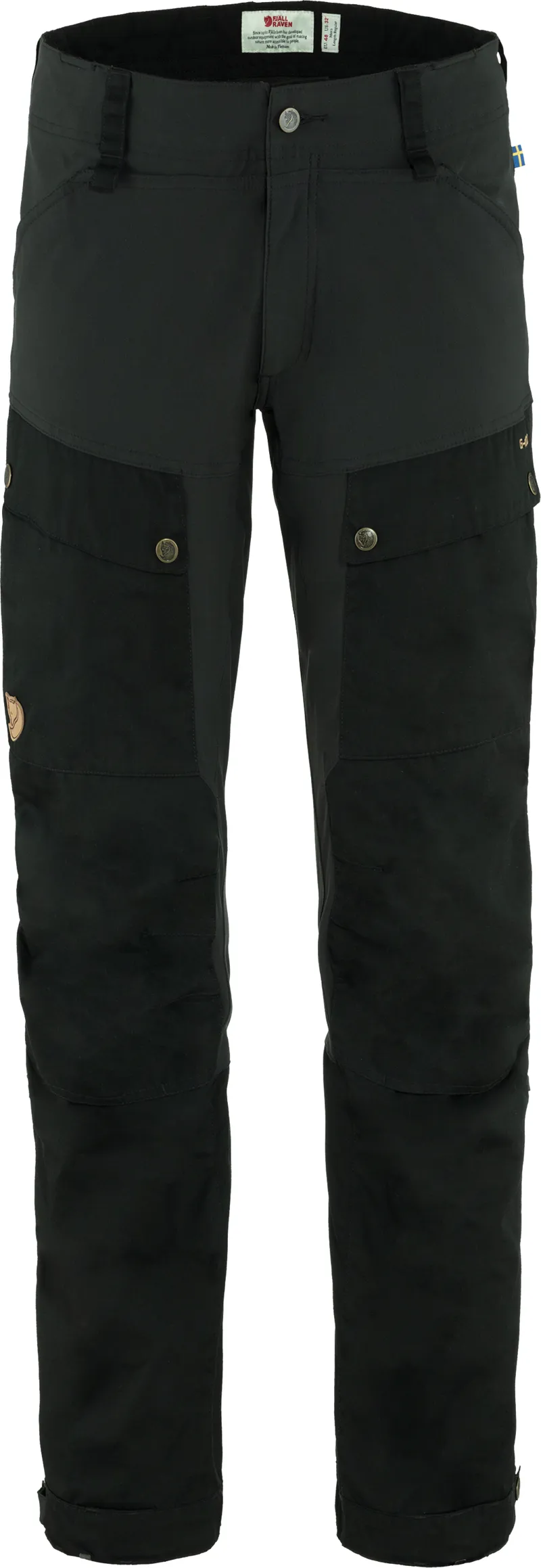 Fjallraven Mens Keb Trousers - Black