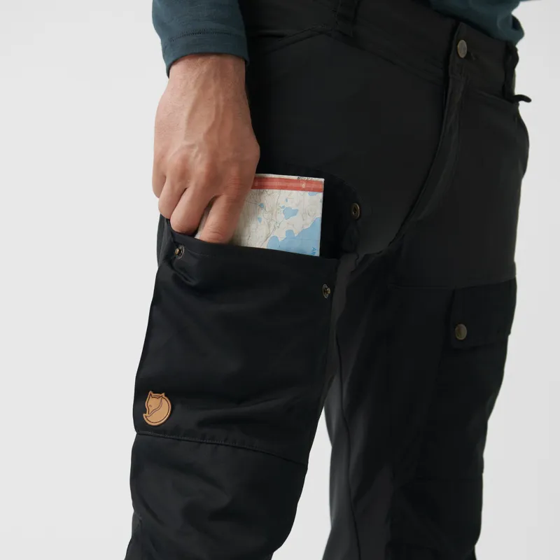 Fjallraven Mens Keb Trousers - Black-8