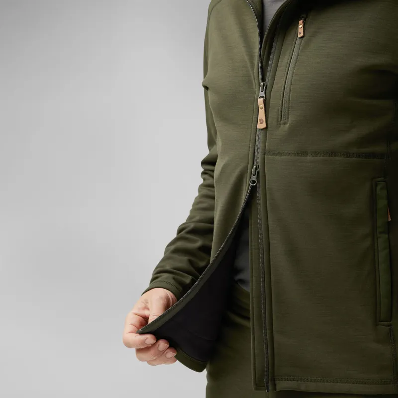 Fjallraven Mens Keb Fleece Hoodie - Dark Navy-6