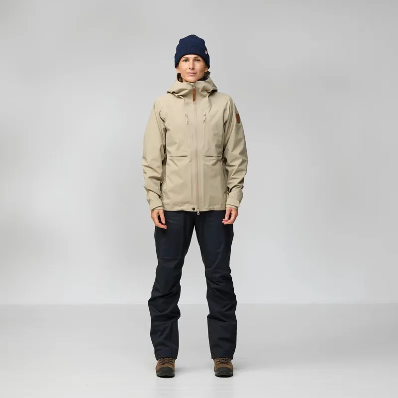Fjallraven Womens Keb GTX Jacket - Fossil-5