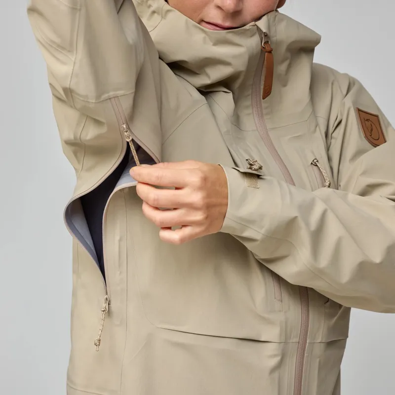 Fjallraven Womens Keb GTX Jacket - Fossil-8