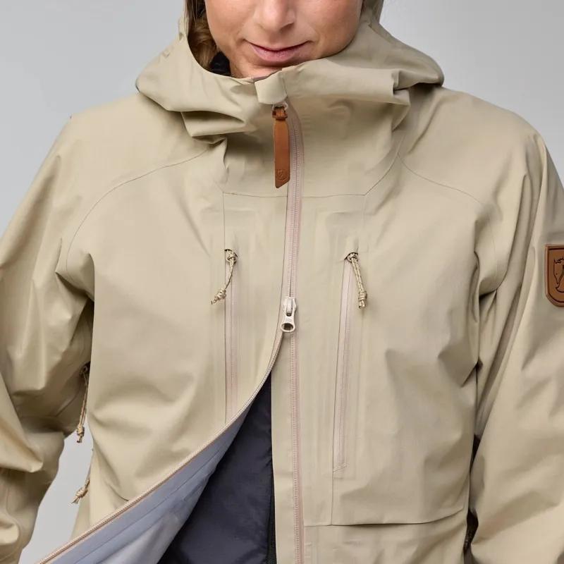 Fjallraven Womens Keb GTX Jacket - Fossil-9