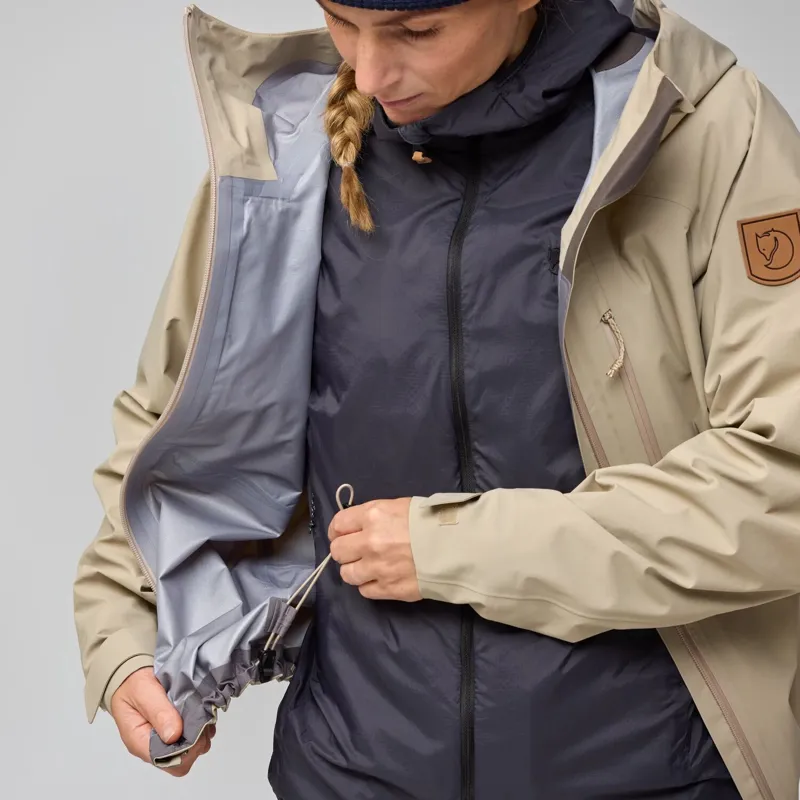 Fjallraven Womens Keb GTX Jacket - Fossil-12