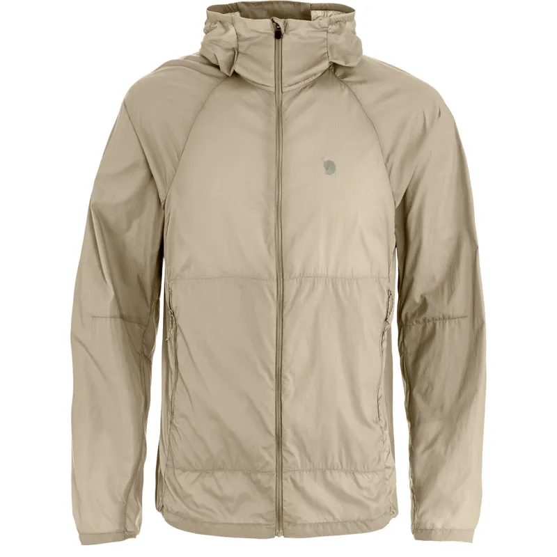 Fjallraven Mens Keb Lätt Wind Jacket - Fossil