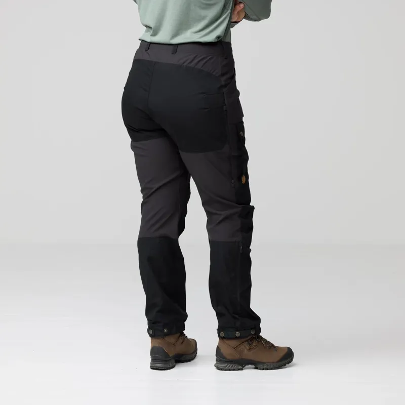 Fjallraven Womens Keb Trousers Curved - Black-8