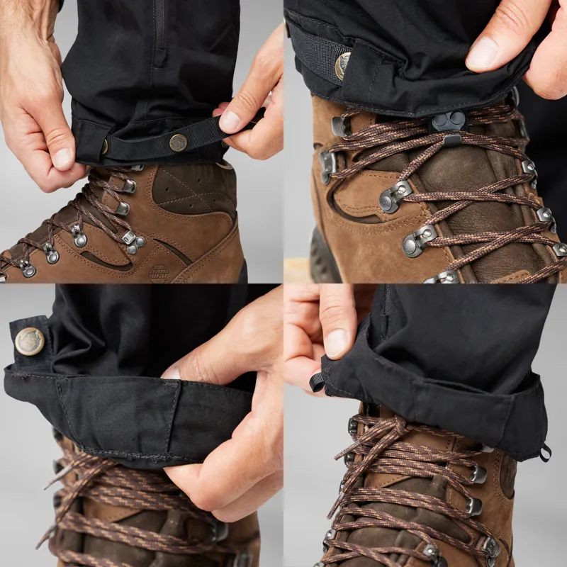Fjallraven Mens Keb Trousers - Black-10