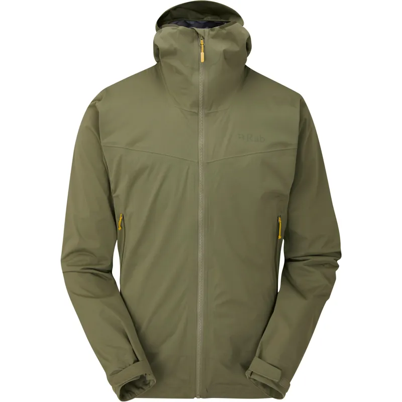 Rab Mens Kinetic 2.0 Jacket - Light Khaki