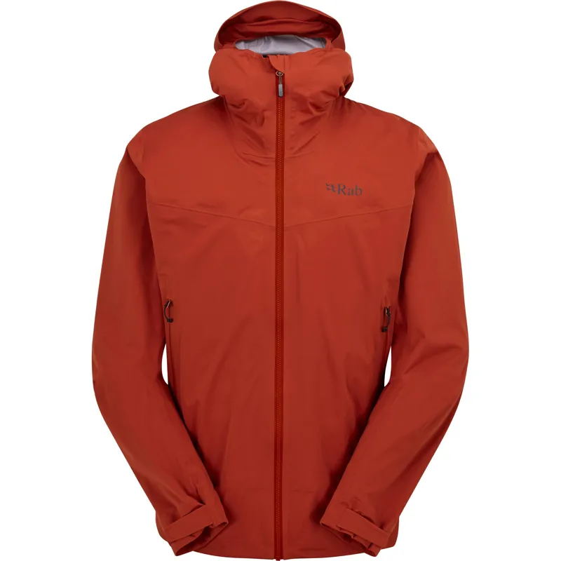 Rab Mens Kinetic 2.0 Jacket - Tuscan Red
